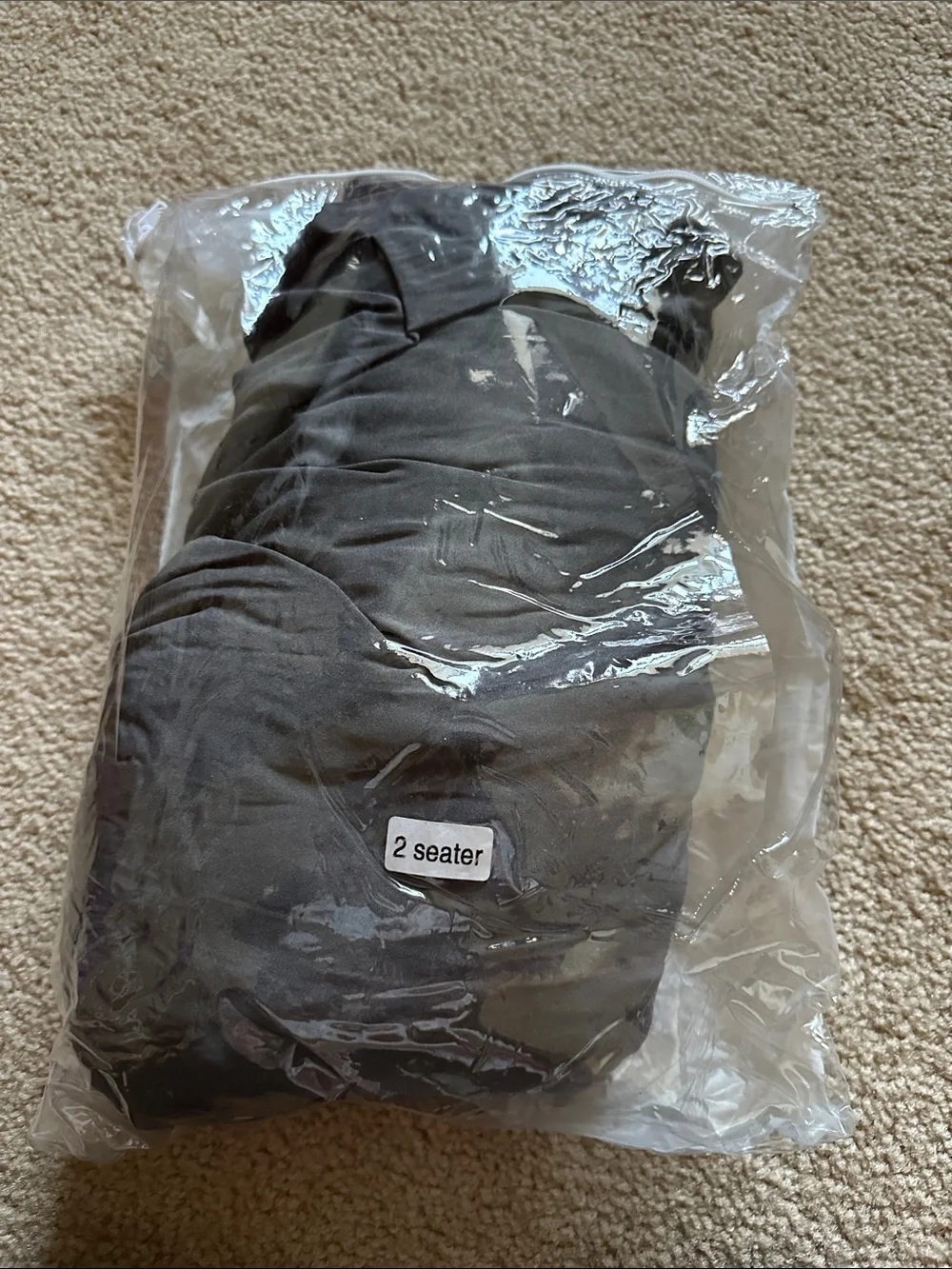 Stretch Slipcover Loveseat Sofa Cover in Gray